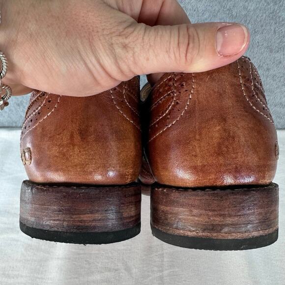 BedStu Women's sz 9.5 Lita Wingtip Oxford Workwear Classic Smart Casual Handmade - Picture 12 of 13